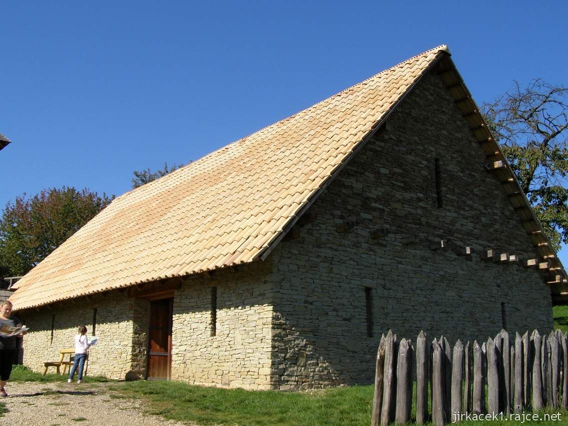 archeoskanzen Modrá 35 - knížecí palác