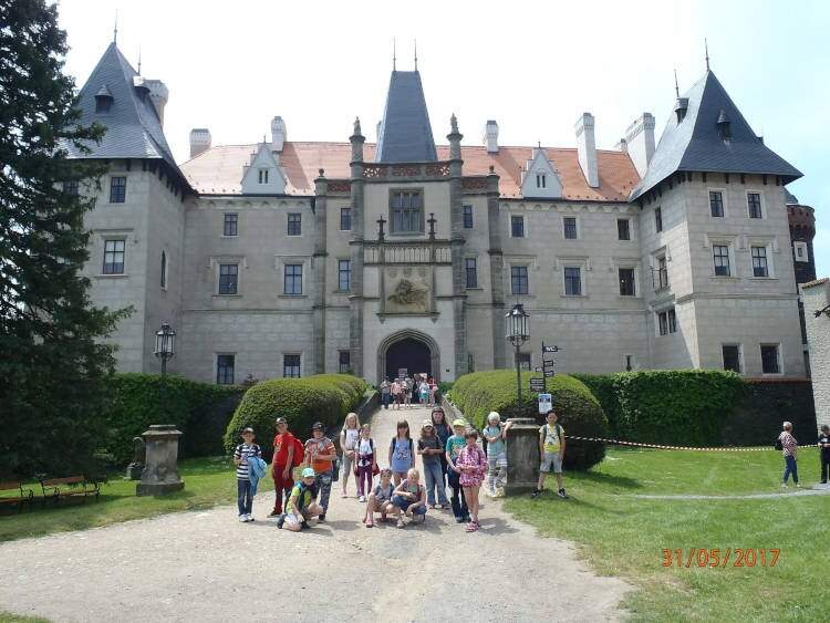 Výlet na zámek Žleby