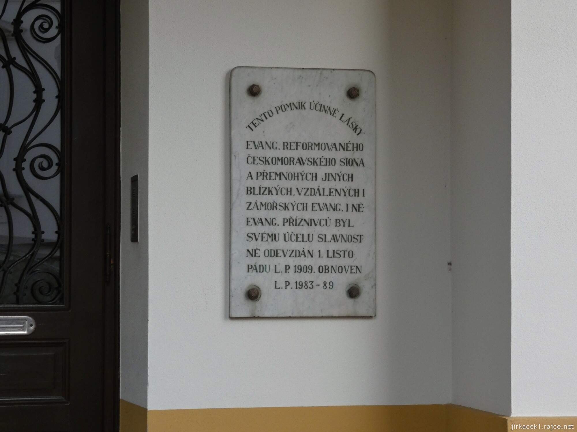 Valašské Meziříčí - evangelický kostel