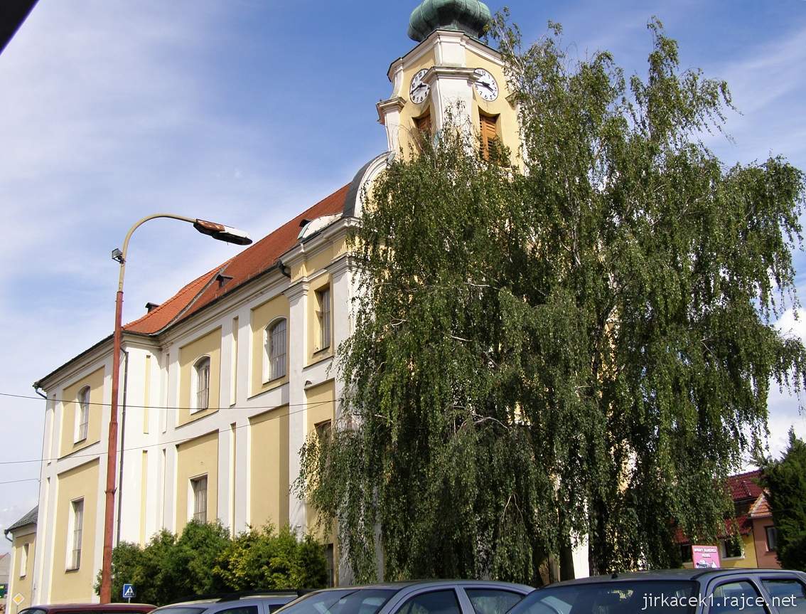 Brodek u Prostějova - kostel Povýšení sv. Kříže - celkový pohled