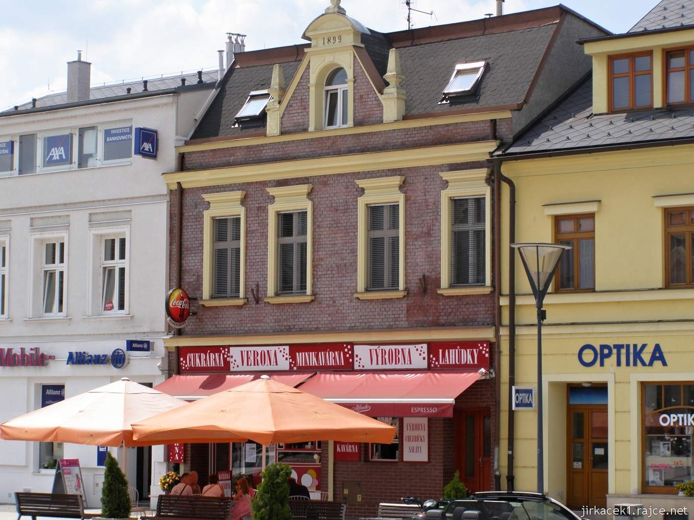 10 - Hlučín - Mírové náměstí 08 - dům z režných cihel z roku 1899