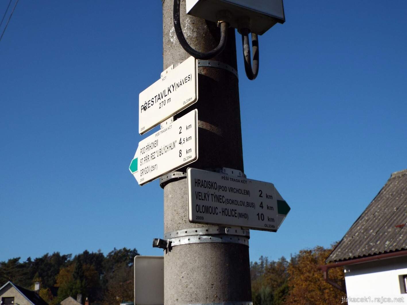 Přestavlky - náves