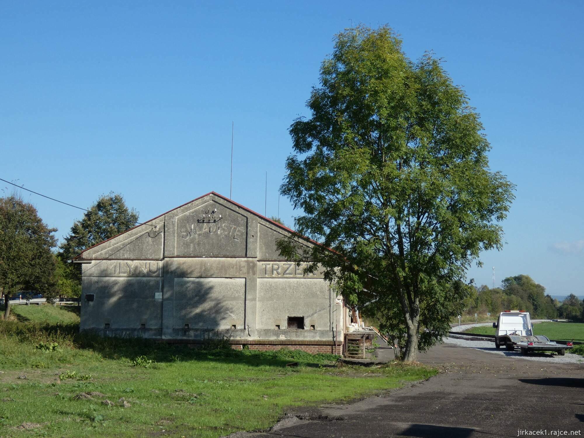 Tržek - Faulhammerův mlýn - sklad u nádraží