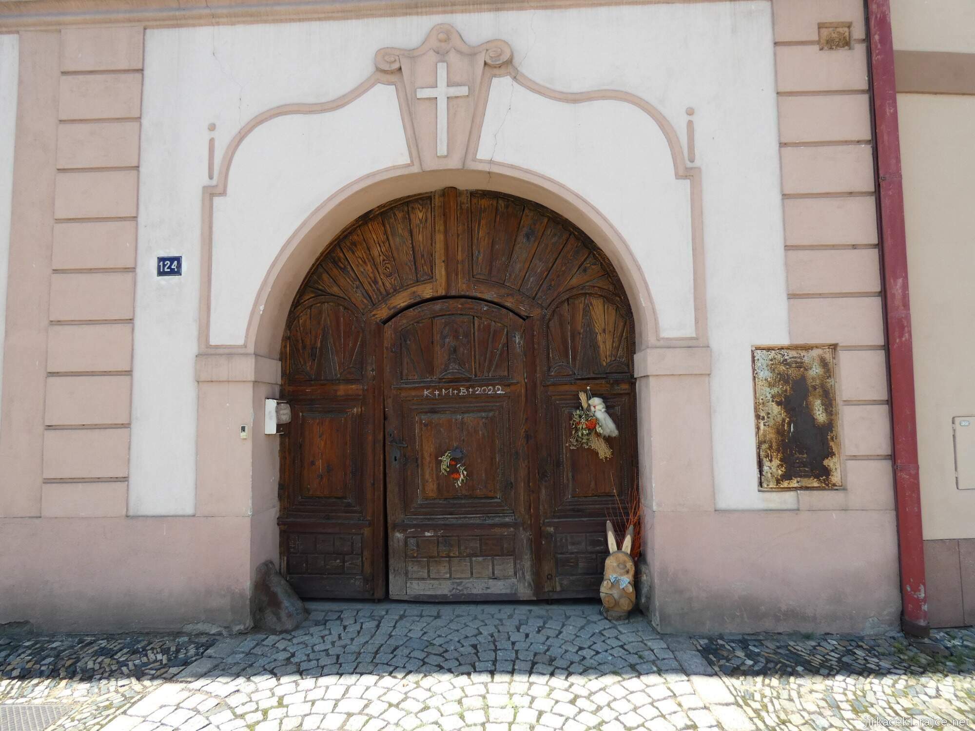 I - Kouřim - Mírové náměstí 057 - měšťanské domy